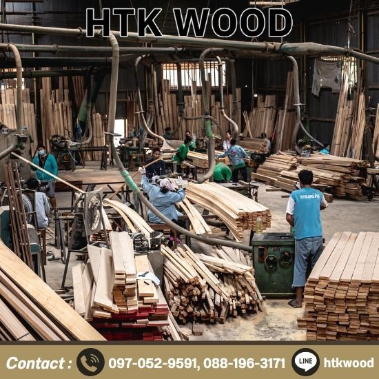 รับผลิตไม้แปรรูปตามแบบ นนทบุรี - โรงงานไม้แปรรูป นนทบุรี - HTK WOOD