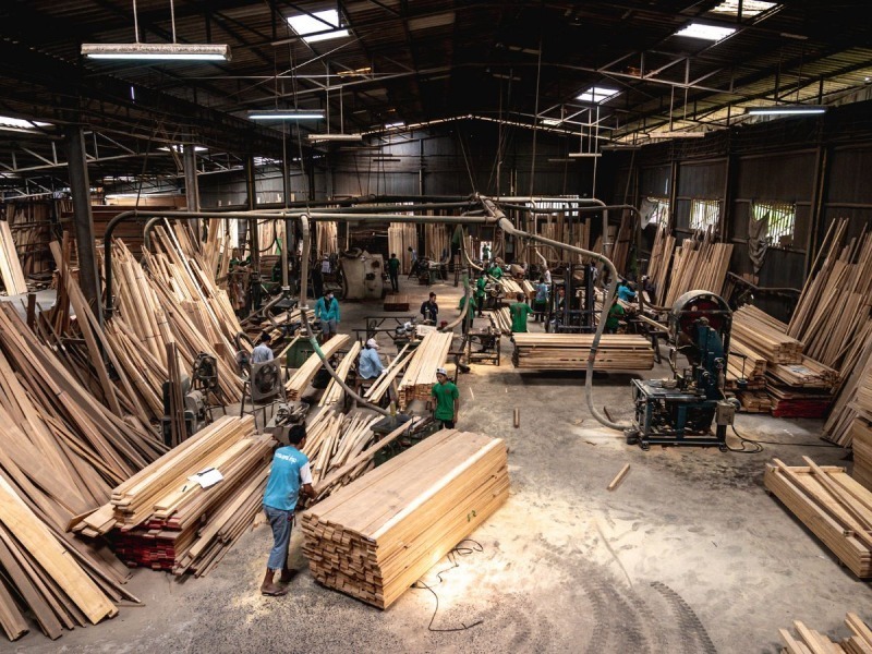 โรงงานแปรรูปไม้